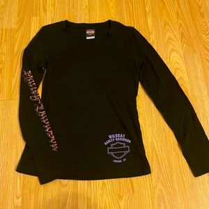 Long sleeve Harley t shirt